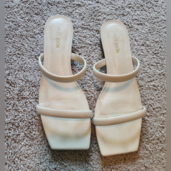 Cult Gaia Leather Sandals - Picture 1 of 4